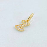 Pendant Letter Z 0.75gr / 0.8in / 18K Gold +0$