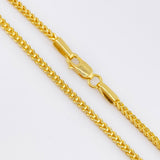 Cadena Franco 4.7gr / 17 3/4 in / 1.8mm Oro Amarillo +3 18K *