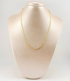 Paperclip Chain 1.6g / 17 3/4 in / 2.2mm Yellow Gold +3 18K
