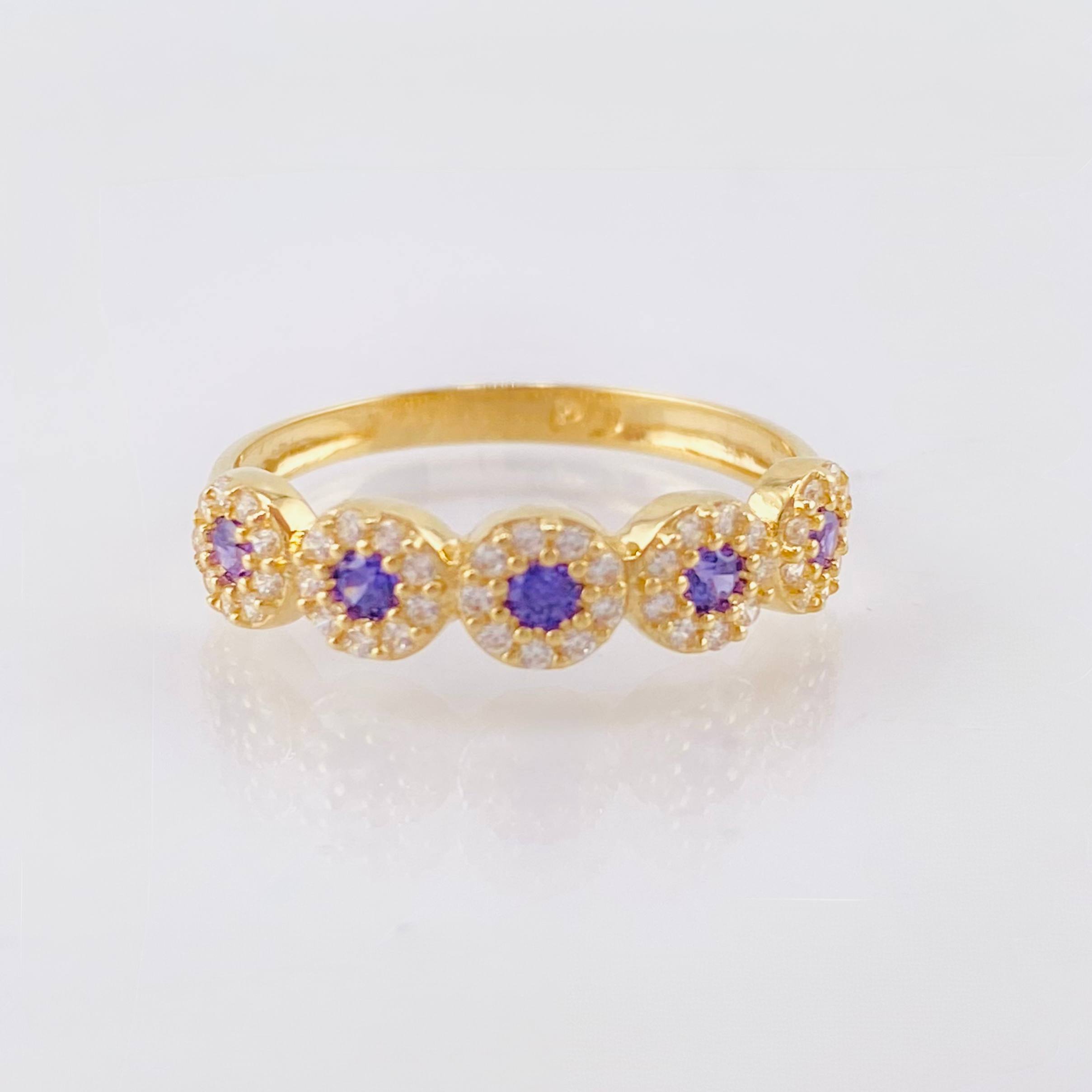 Churumbela Ring 2.05gr / T7 / Yellow Gold 18K