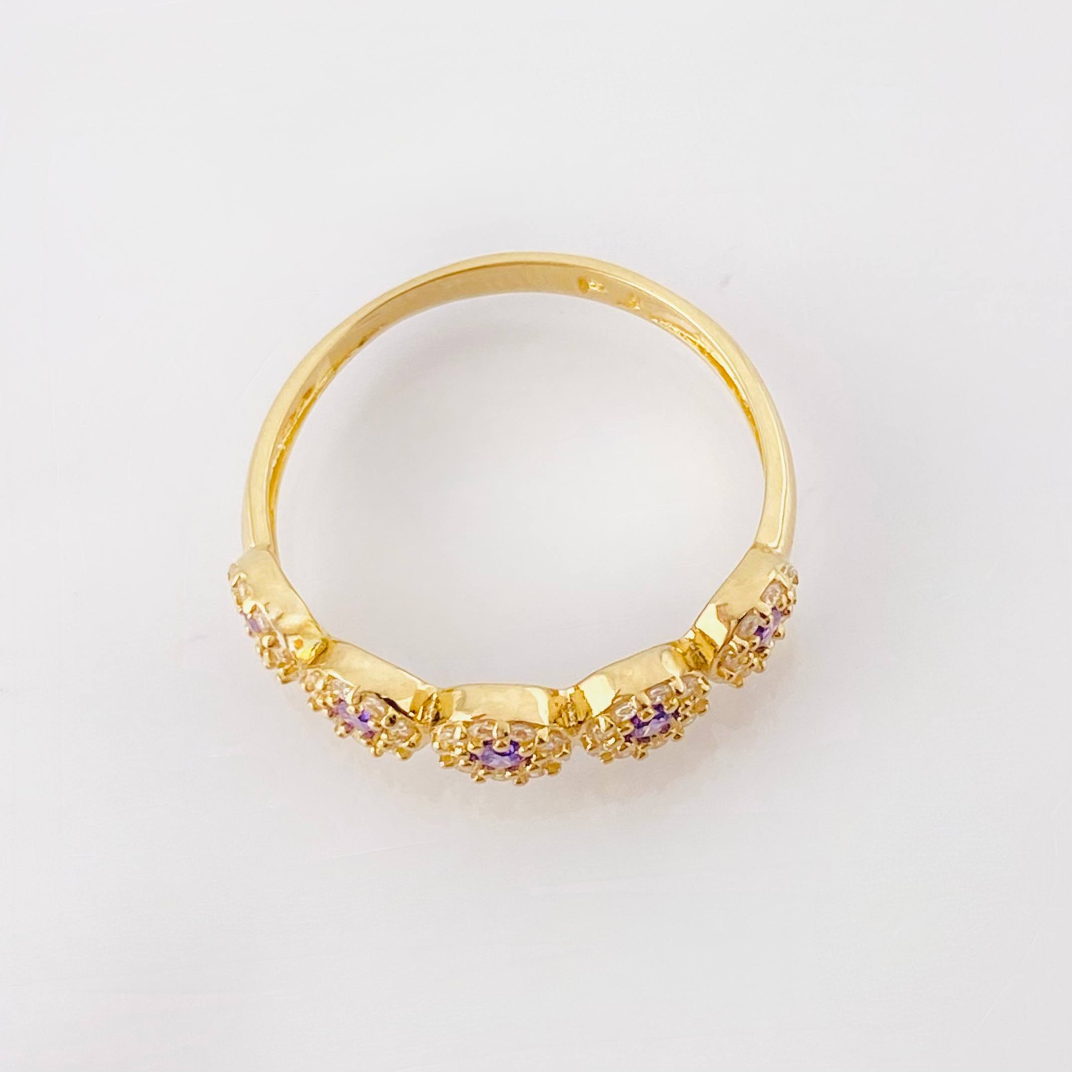Churumbela Ring 2.05gr / T7 / Yellow Gold 18K