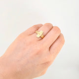 Christ Cross Ring 4.05gr / T8 / 18K Yellow Gold ©