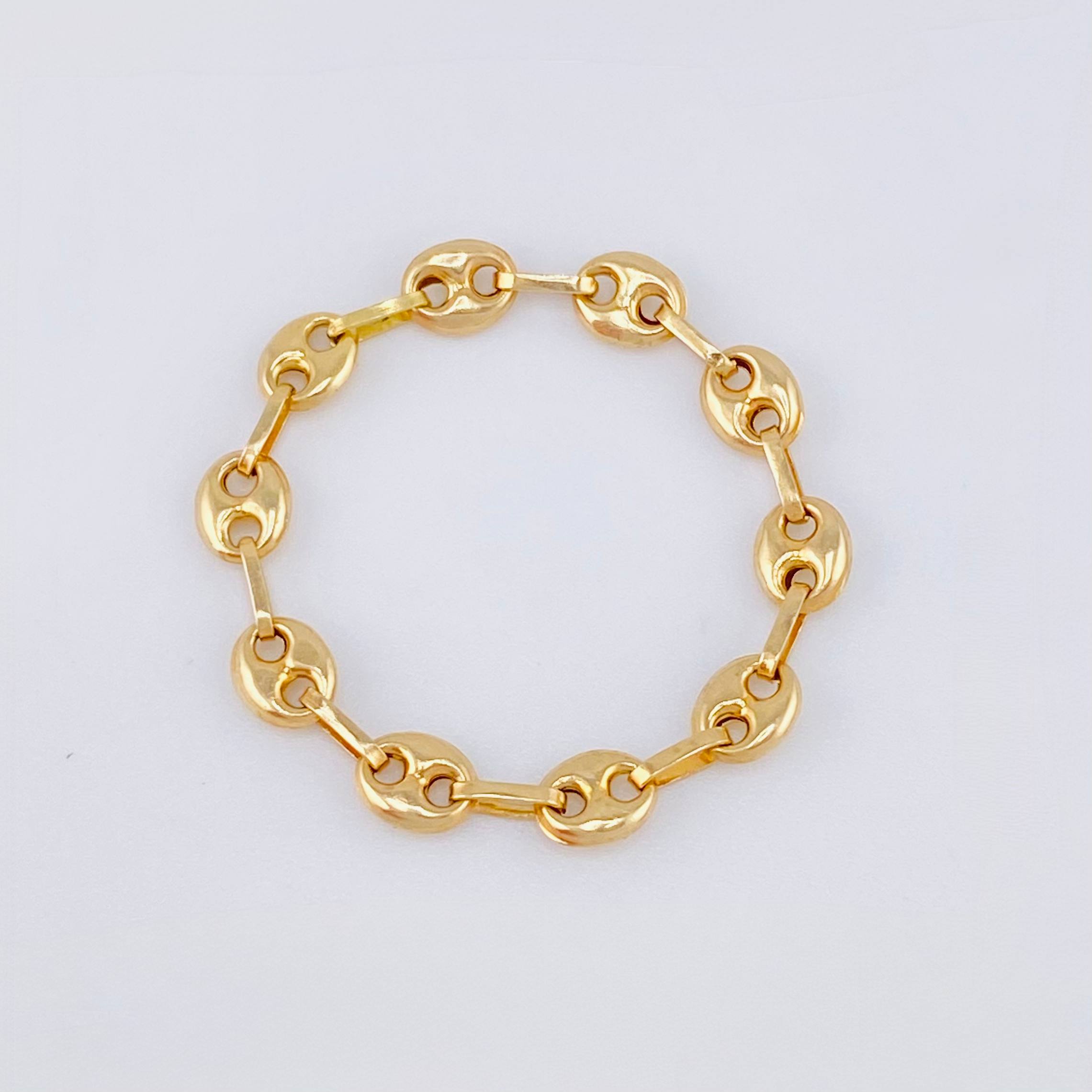 Gc Ring 0.55 g / T8 3/4- 8 1/2 Yellow Gold 18K