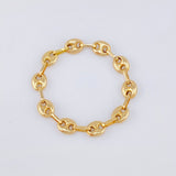 Anillo Gc 0.6 g / T8 1/2- 8 1/4 Oro Amarillo 18K