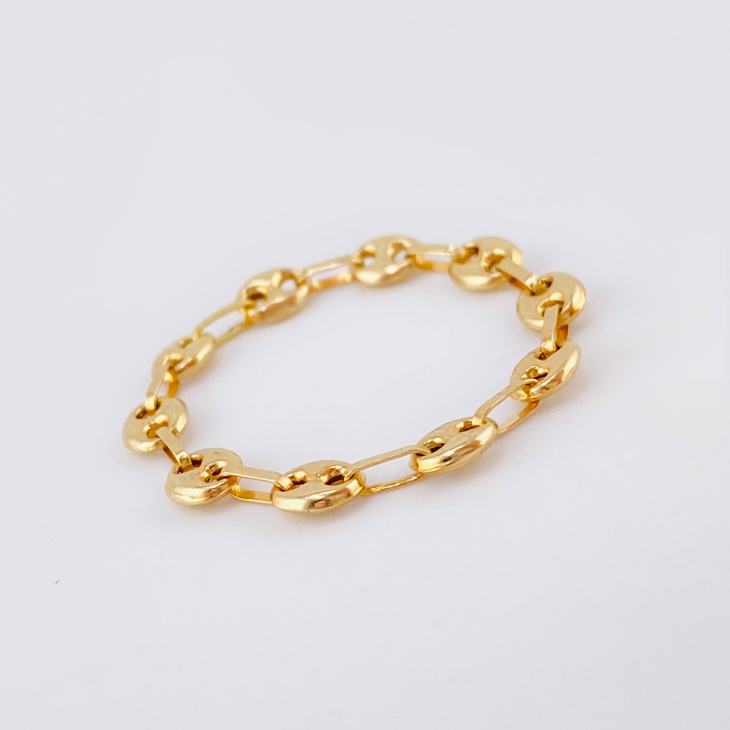 Gc Ring 0.55 g / T8 3/4- 8 1/2 Yellow Gold 18K