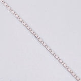Cadena Plana 1.75g / 16 in / 1.5mm Oro Blanco 18K