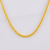 Franco Chain 5.05g / 24 in / 1.7mm 18K Yellow Gold