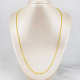 Franco Chain 5.05g / 24 in / 1.7mm 18K Yellow Gold