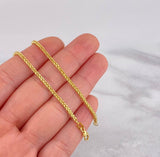Franco Chain 5.05g / 24 in / 1.7mm 18K Yellow Gold