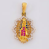 Dije Virgen De Guadalupe 2.75 g / 1 in Oro Amarillo 18K