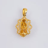 Dije Virgen De Guadalupe 2.75 g / 1 in Oro Amarillo 18K