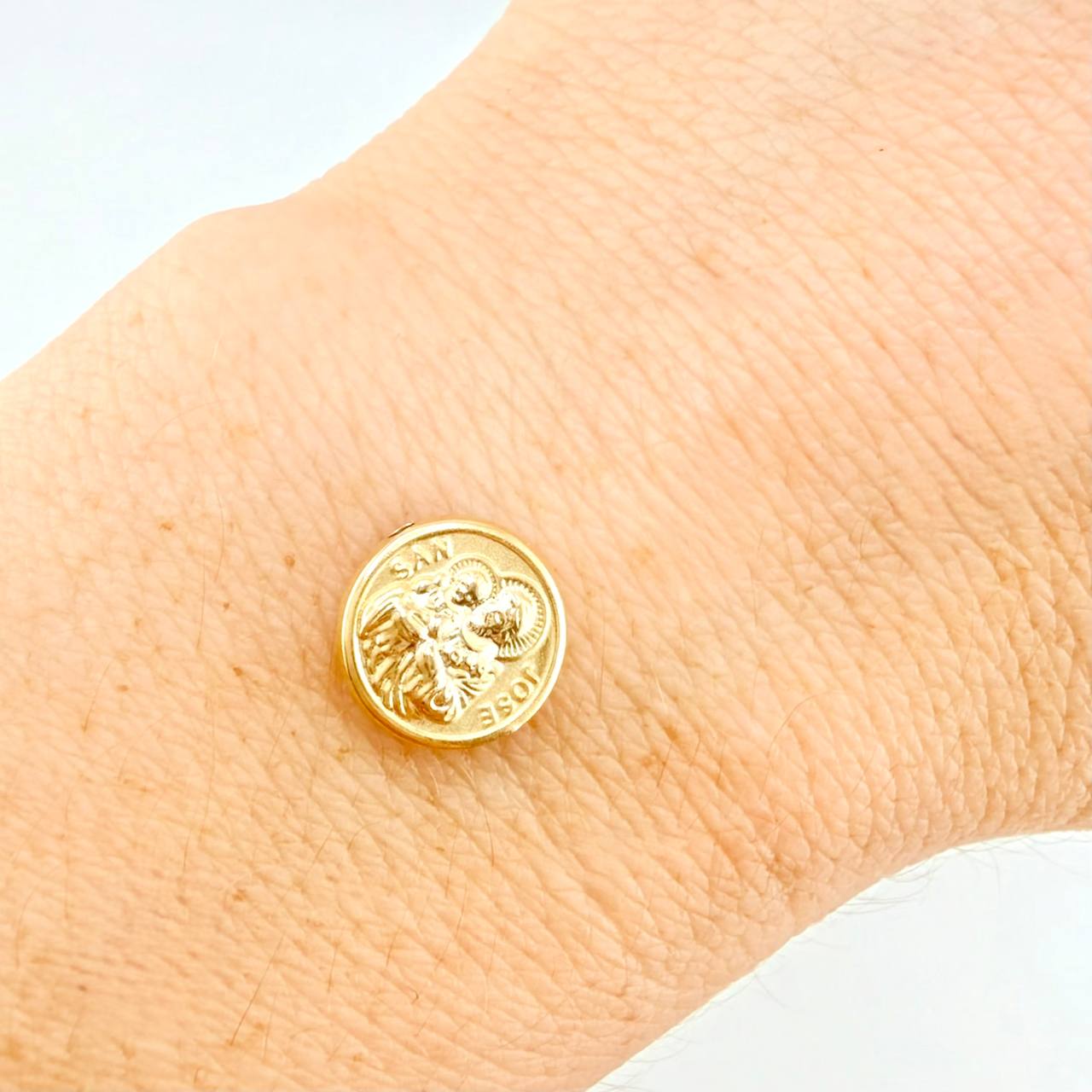 Herraje San Jose 0.5 g / 1/2 in Oro Amarillo 18K