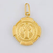 Dije San Benito 2 g / 1 1/4 in Oro Amarillo 18K