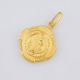 Dije San Benito 2 g / 1 1/4 in Oro Amarillo 18K