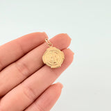 Pendant San Benito 1.3 g / 1 in Yellow Gold 18K