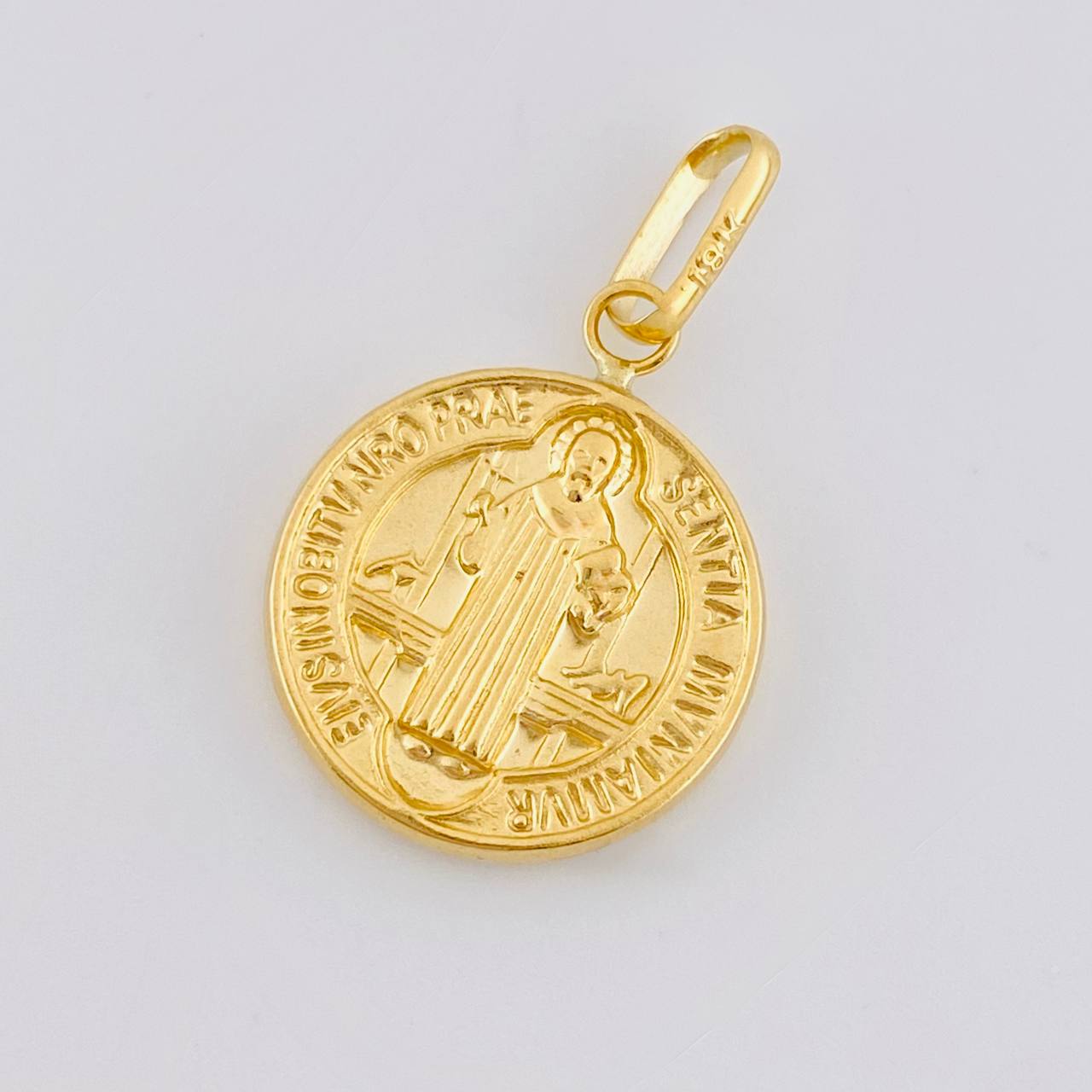 Dije San Benito 1.45 g / 1 in Oro Amarillo 18K