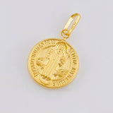 Dije San Benito 1.4 g / 1 in Oro Amarillo 18K