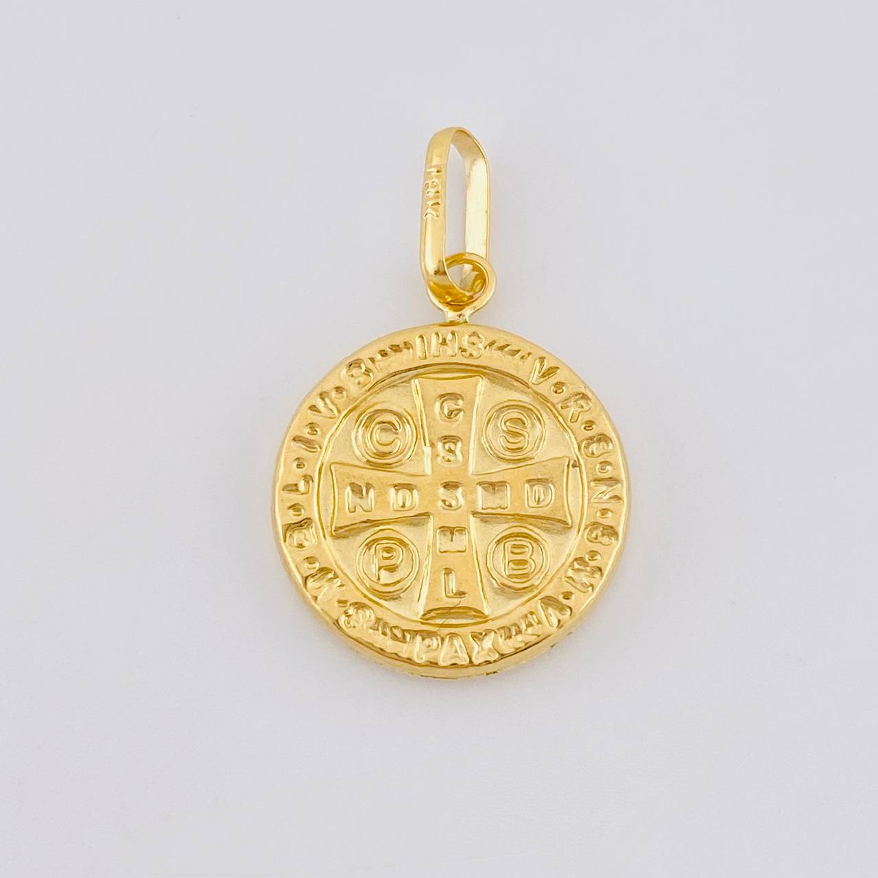 Dije San Benito 1.45 g / 1 in Oro Amarillo 18K