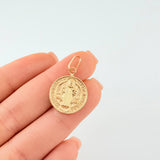 Dije San Benito 1.4 g / 1 in Oro Amarillo 18K