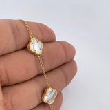 Bracelet Bracelet 5.45gr / 6.7in-7.5in / 18K Gold &