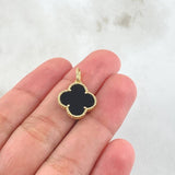 Dije Trebol 1.85gr / 3/4 in / Oro Amarillo Nac.Esp. 18K !