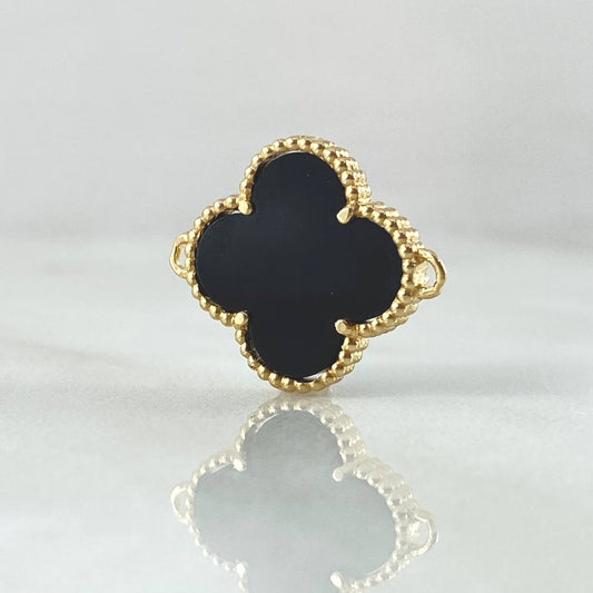 Herraje Trebol 1.6gr / 1.8cm / Nac.Esp. Oro 18K ©