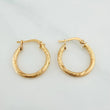 Candongas Sofi 2 g / 3/4 in Oro Amarillo 18K