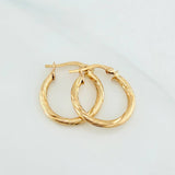 Candongas Sofi 2 g / 3/4 in Oro Amarillo 18K