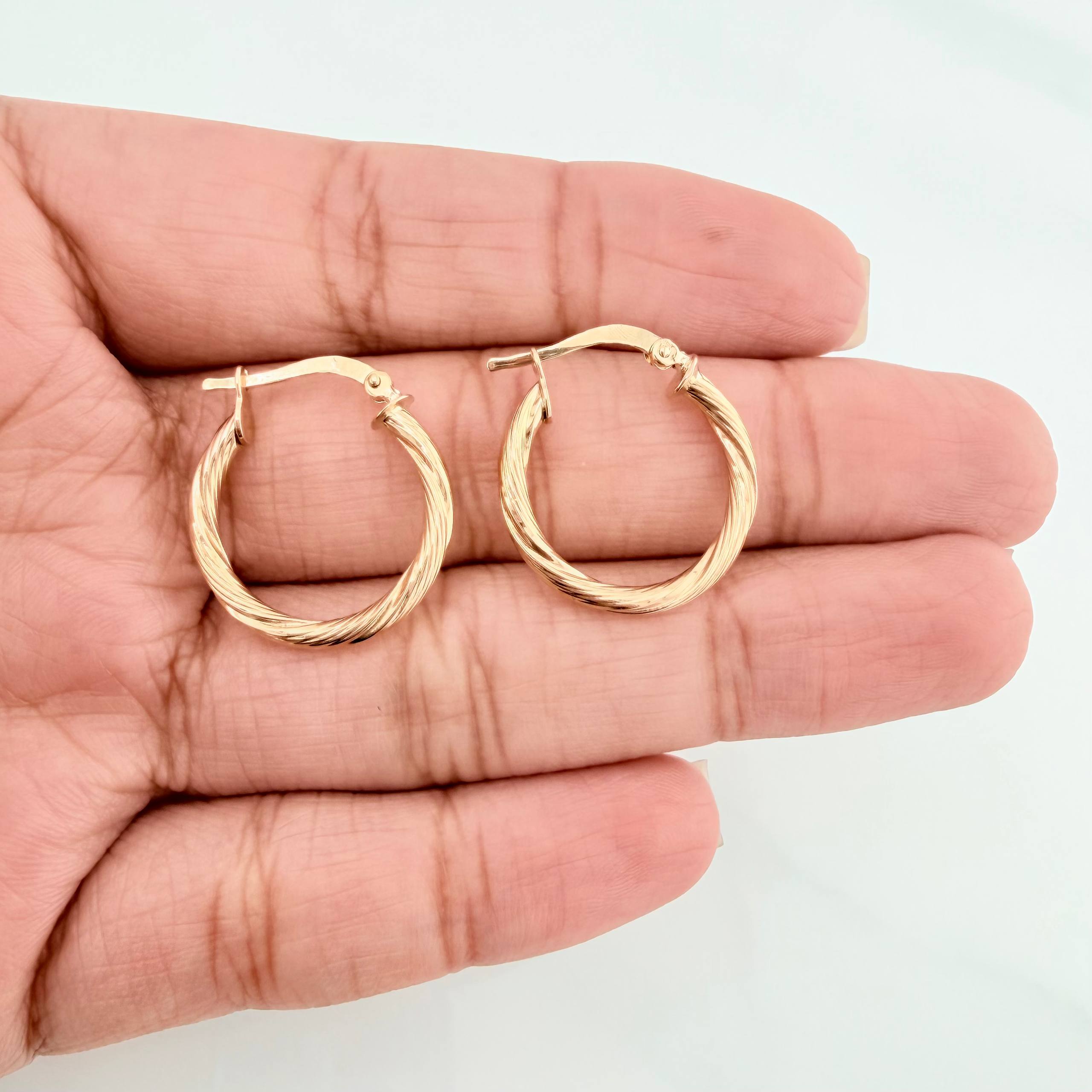 Candongas Sofi 2 g / 3/4 in Oro Amarillo 18K