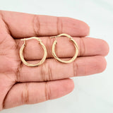 Candongas Sofi 2 g / 3/4 in Oro Amarillo 18K