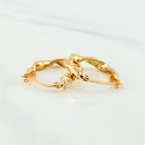 Candongas Remi 1.9 g / 3/4 in Oro Amarillo 18K
