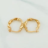 Candongas Remi 1.9 g / 3/4 in Oro Amarillo 18K