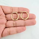 Candongas Sofi 1.85 g / 3/4 in Oro Amarillo 18K
