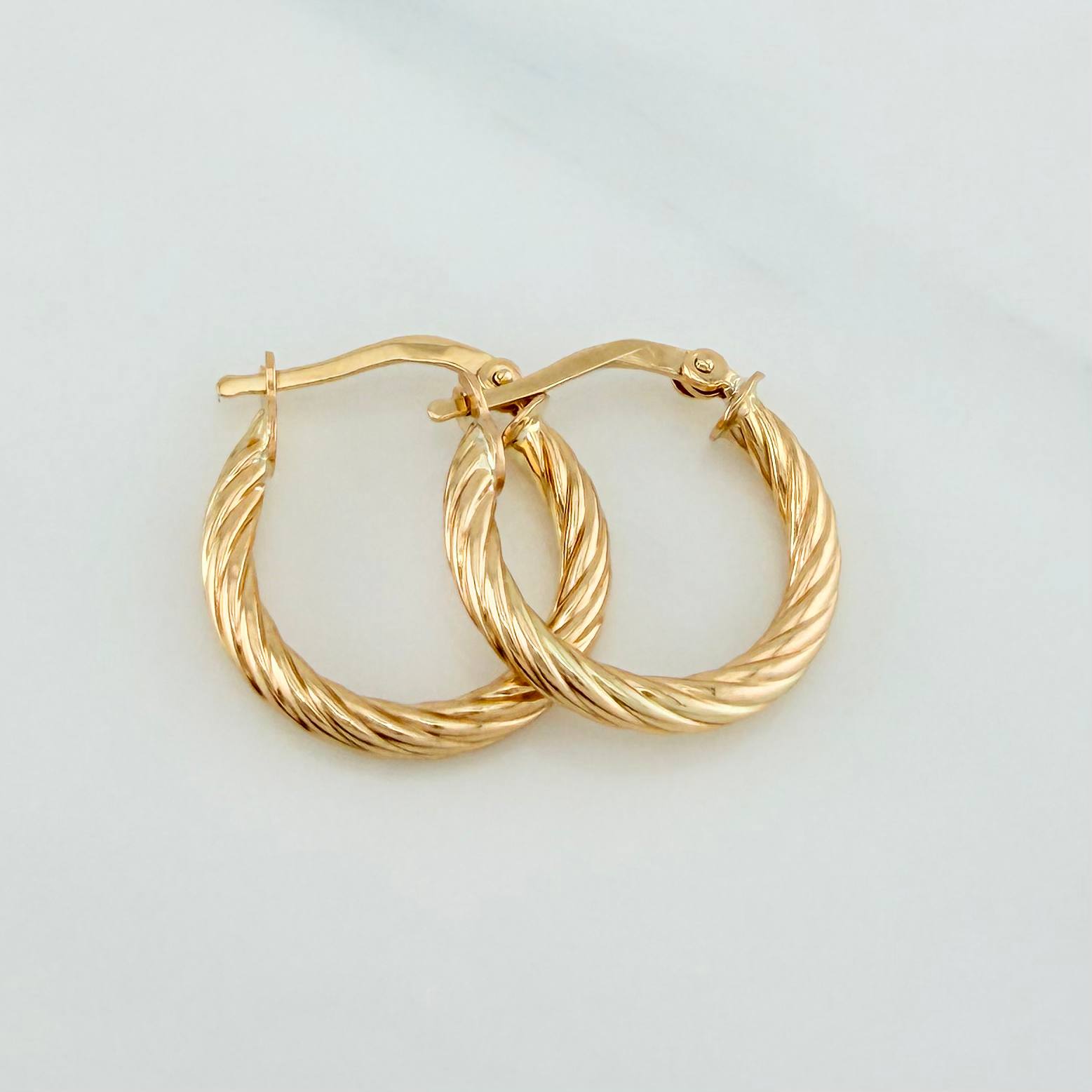 Candongas Mary 2 g / 3/4 in Oro Amarillo 18K