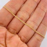 Chinese Bracelet 1.25gr / 7.6in / +1 18K Gold $
