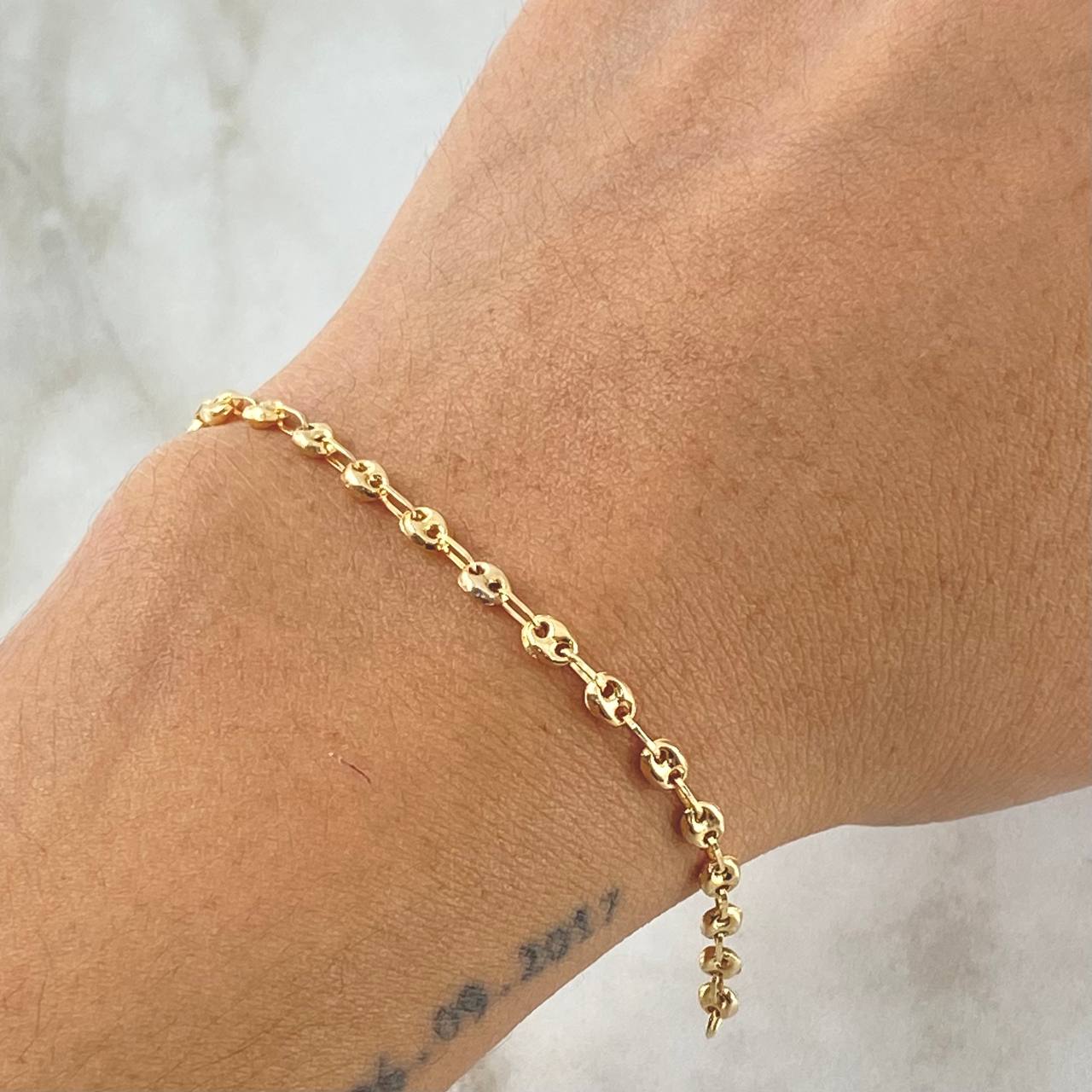 Bracelet GC 1.95gr / 20cm / 3.2mm Yellow Gold 18K ©