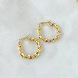 Candongas Lizy 1.1gr / 1.5cm / Oro Amarillo 18K ©