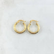 Hoop Earrings Boni 1.8gr / 1.8cm / Polished Yellow Gold 18K *