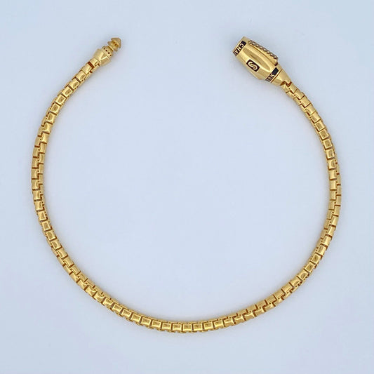 Bracelet 6.9gr / 8.3in / +3 18K Gold $