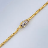 Venetian Type Infinity Chain 15.85gr / 24.4in / +3 18K Gold $
