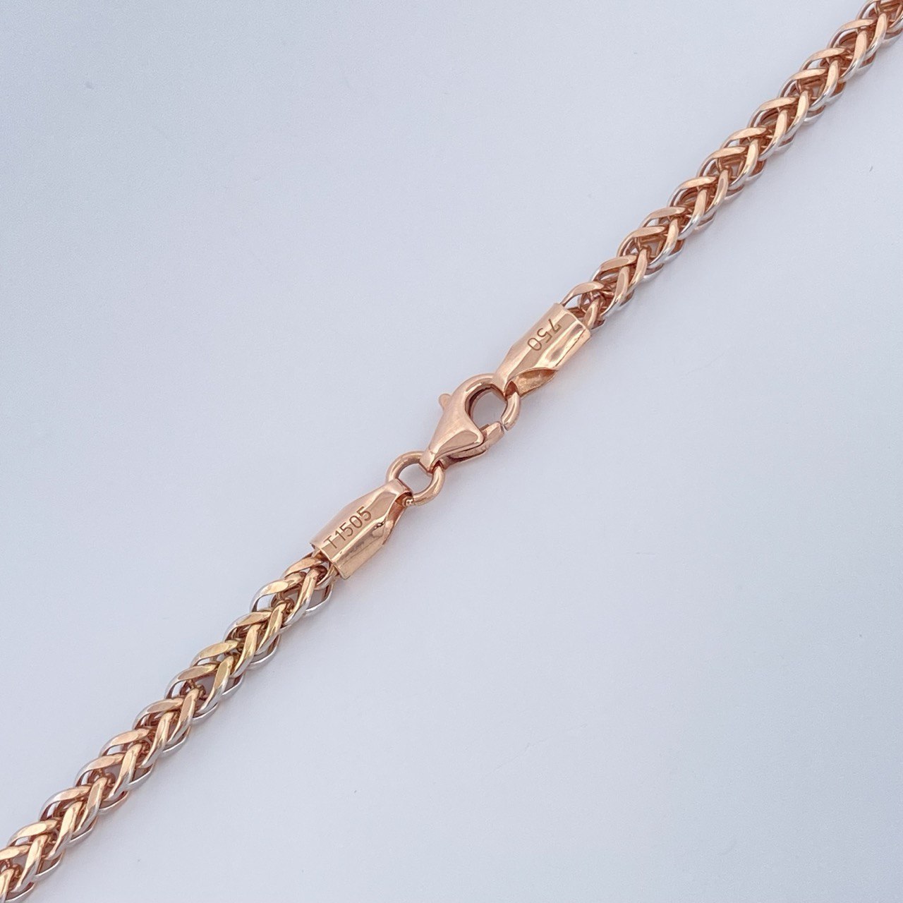 Franco Chain 11.7gr / 25.6in / +3 18K Gold $