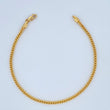 Franco Bracelet 3.15gr / 8.1in / +3 18K Gold $