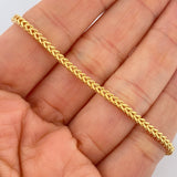 Franco Bracelet 3.15gr / 8.1in / +3 18K Gold $