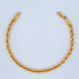 Bracelet Bow 4gr / 7.5in / +3 18K Gold $