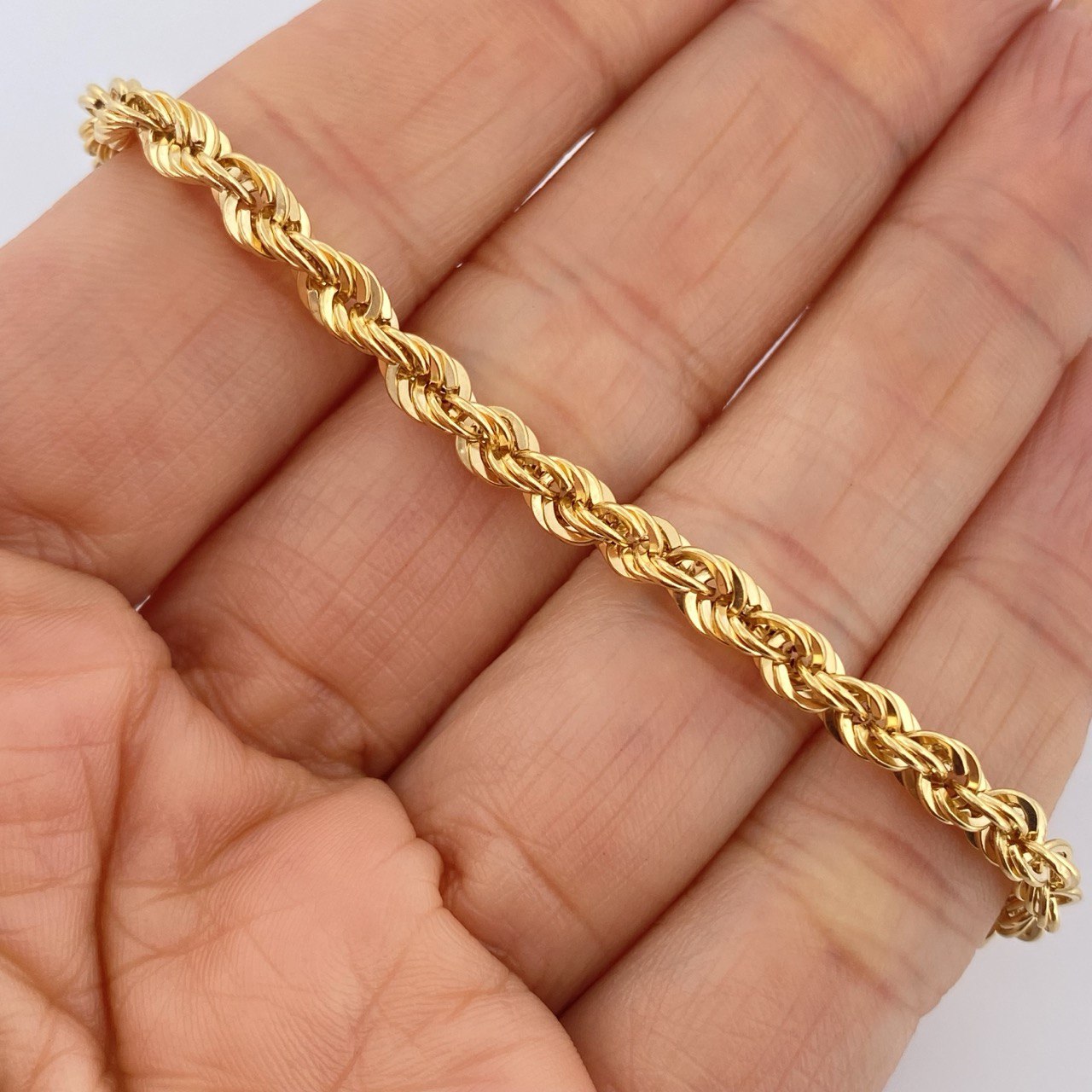 Bracelet Bow 4gr / 7.5in / +3 18K Gold $