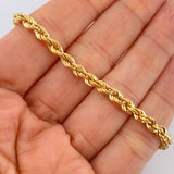 Bracelet Bow 4gr / 7.5in / +3 18K Gold $