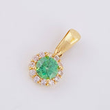 Dije Flor Girasol 1.85gr / 3/4 in / Oro Amarillo 18K *