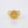 Anillo Correa Corona 7.45gr / T10 1/2 / Oro Amarillo 18K *