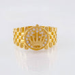 Anillo Correa Corona 5.5gr / T10 1/2 / Oro Amarillo 18K *