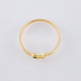 Anillo Mariposa Silueta 1.45gr / T8 / Oro Amarillo 18K